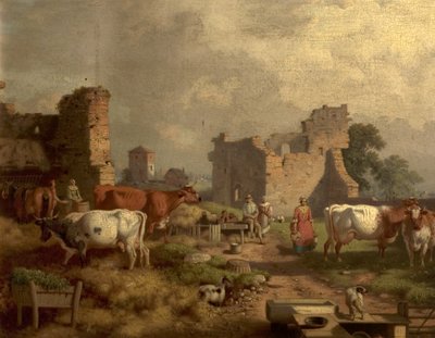 Farmyard Scene by William Malbon